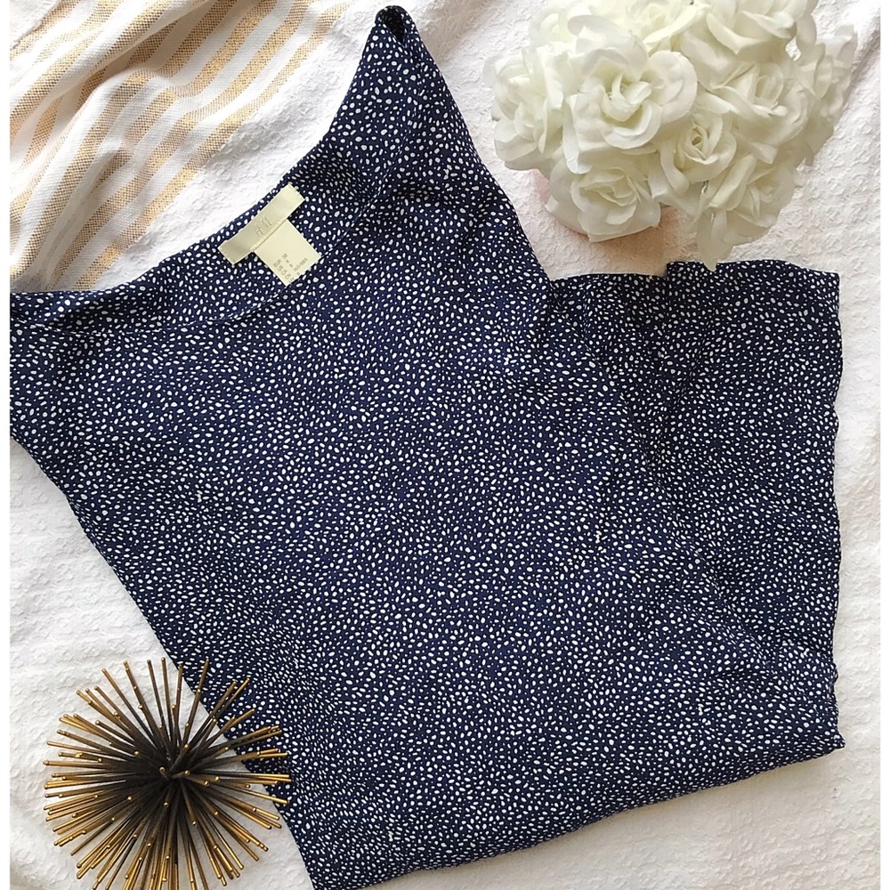 Blue Polka Dot Shirt